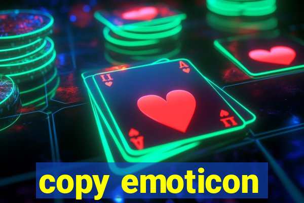 copy emoticon